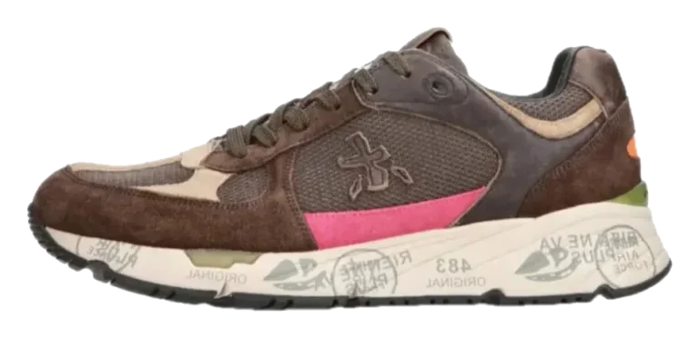 Premiata Mick (7712 Brown-Pink)