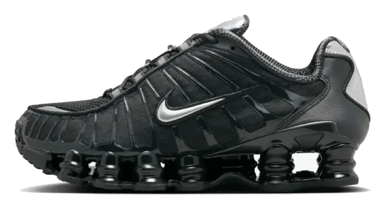 Nike Shox TL (Noir Metallic Silver)